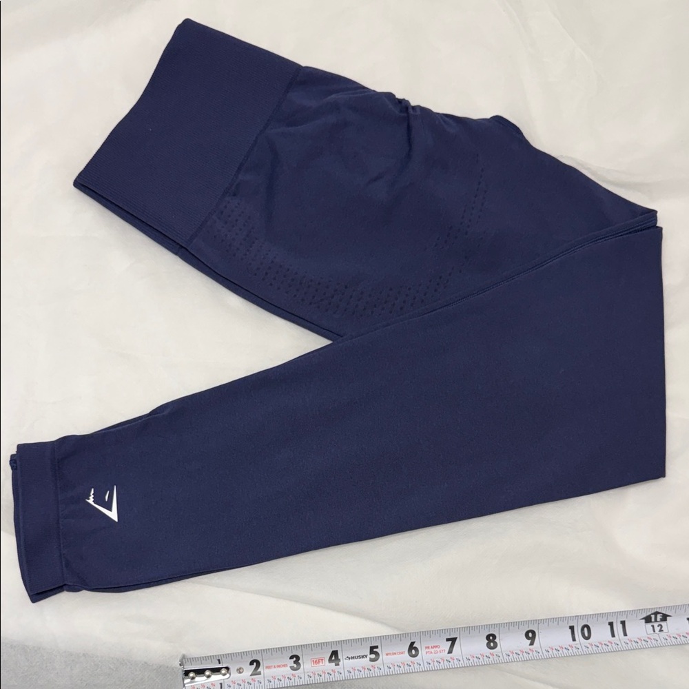 Gymshark Navy Blue High-Waisted Leggings